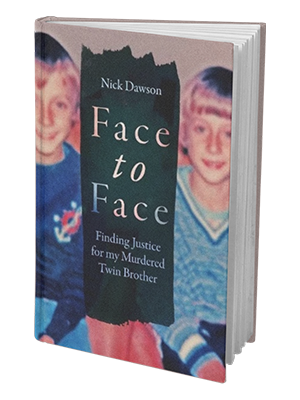 Face to Face The book cover of Face to Face: Finding Justice for My Murdered Twin Brother by Nick Dawson